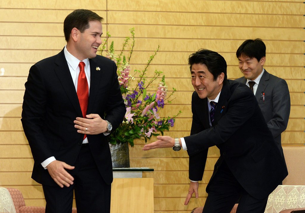 US Senator Marco Rubio visits Japan